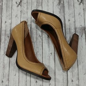 NWOT Calvin Klein "Drina' Peep Toe Slip On…